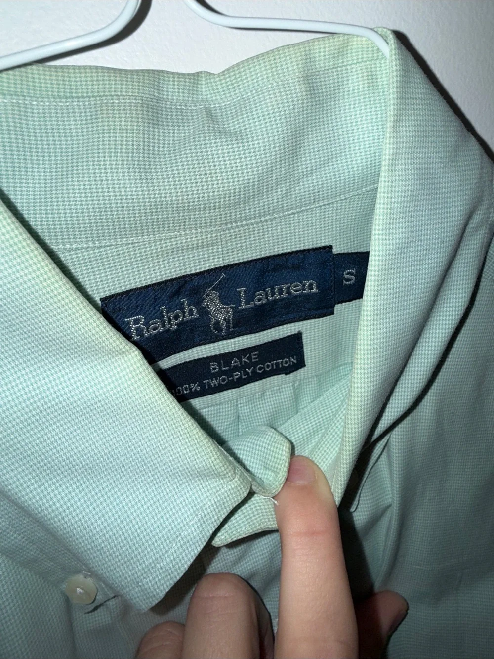 Polo by Ralph Lauren Light Mint Green Button-Down Shirt